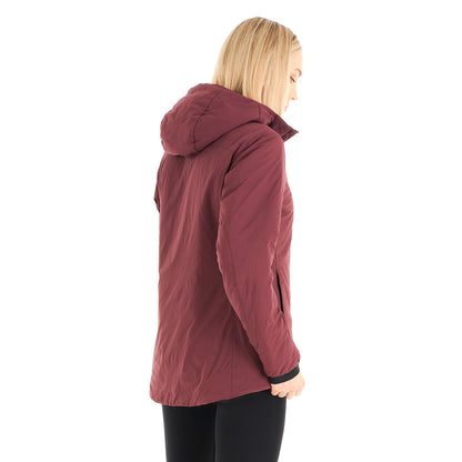 Chaqueta Mujer Spry Steam-Pro Hoody Jacket Burdeo Lippi