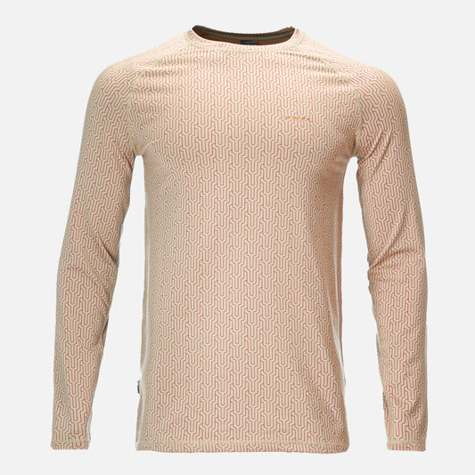 Primera Capa Hombre Huemul Top Print Beige Haka Honu