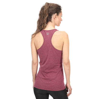 Polera Mujer Summit UV-Stop Tank Melange Gris Lippi