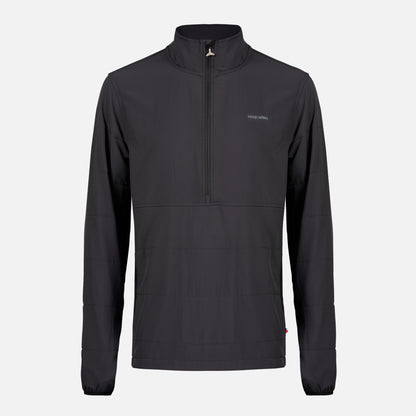 Poleron Hombre Del Sur 1/4 Zip Sin Capucha  Negro Haka Honu