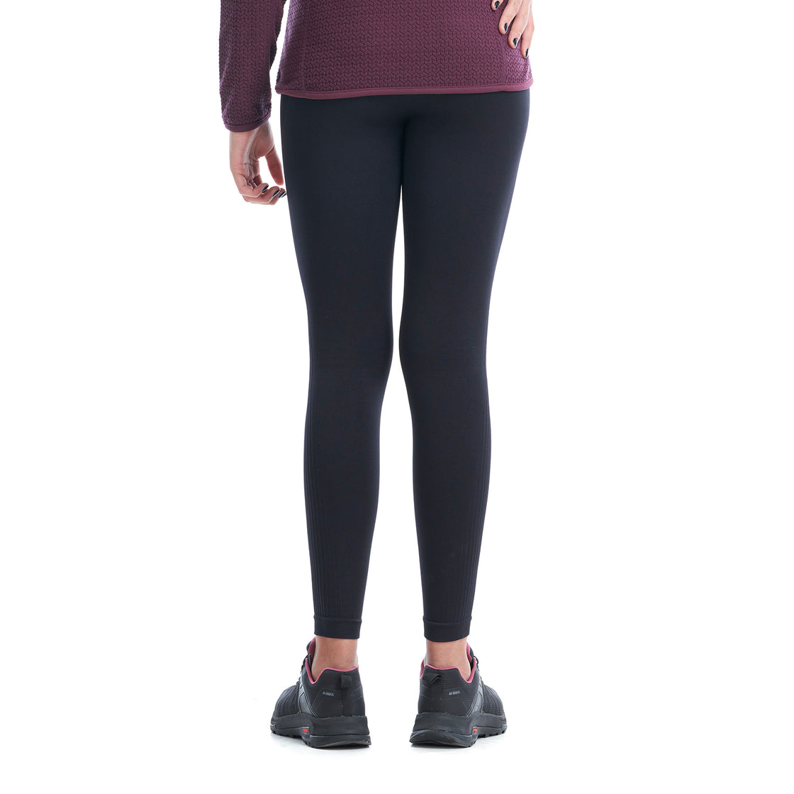 Calza Teen Girl In-Motion Seamless Leggings Negro Lippi