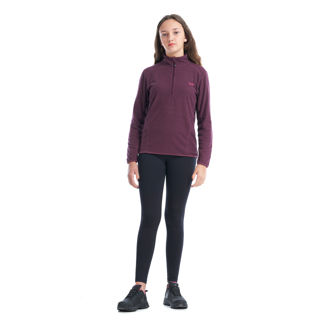 Calza Teen Girl In-Motion Seamless Leggings Negro Lippi