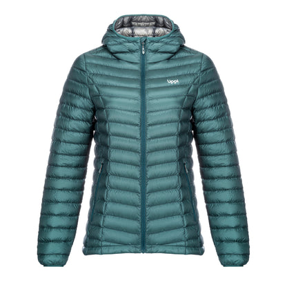 Chaqueta Mujer Peak Down Hoody Jacket Turquesa Lippi