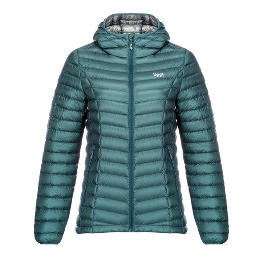 Chaqueta Mujer Peak Down Hoody Jacket Turquesa Lippi