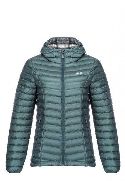 Chaqueta Mujer Peak Down Hoody Jacket Turquesa Lippi