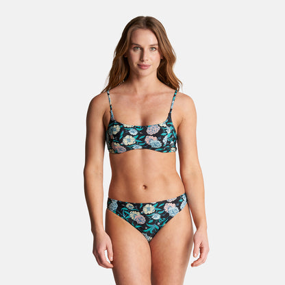 Traje de Baño Mujer Sirena Full Print Azul Oscuro Haka Honu