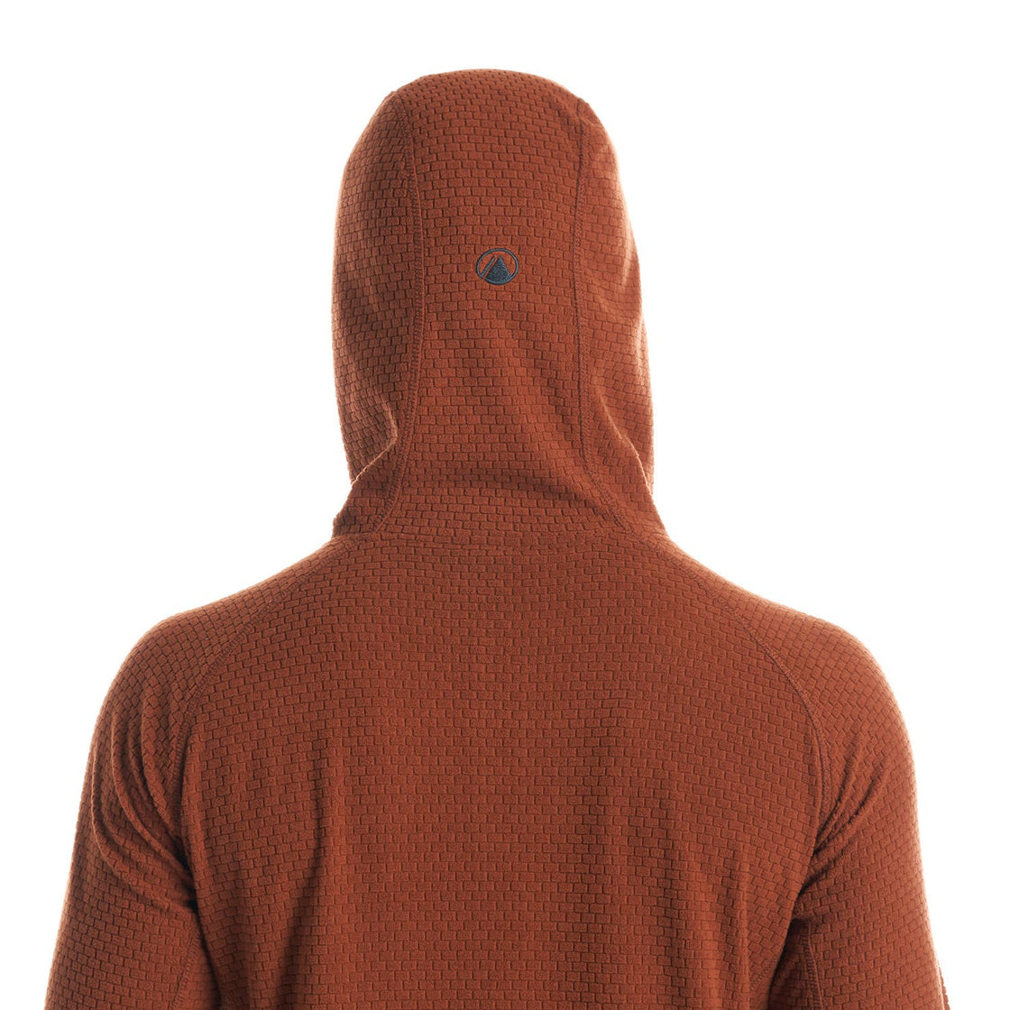 Poleron Hombre Jacaranda Nano-F 14 Zip Hoody Terracota Lippi