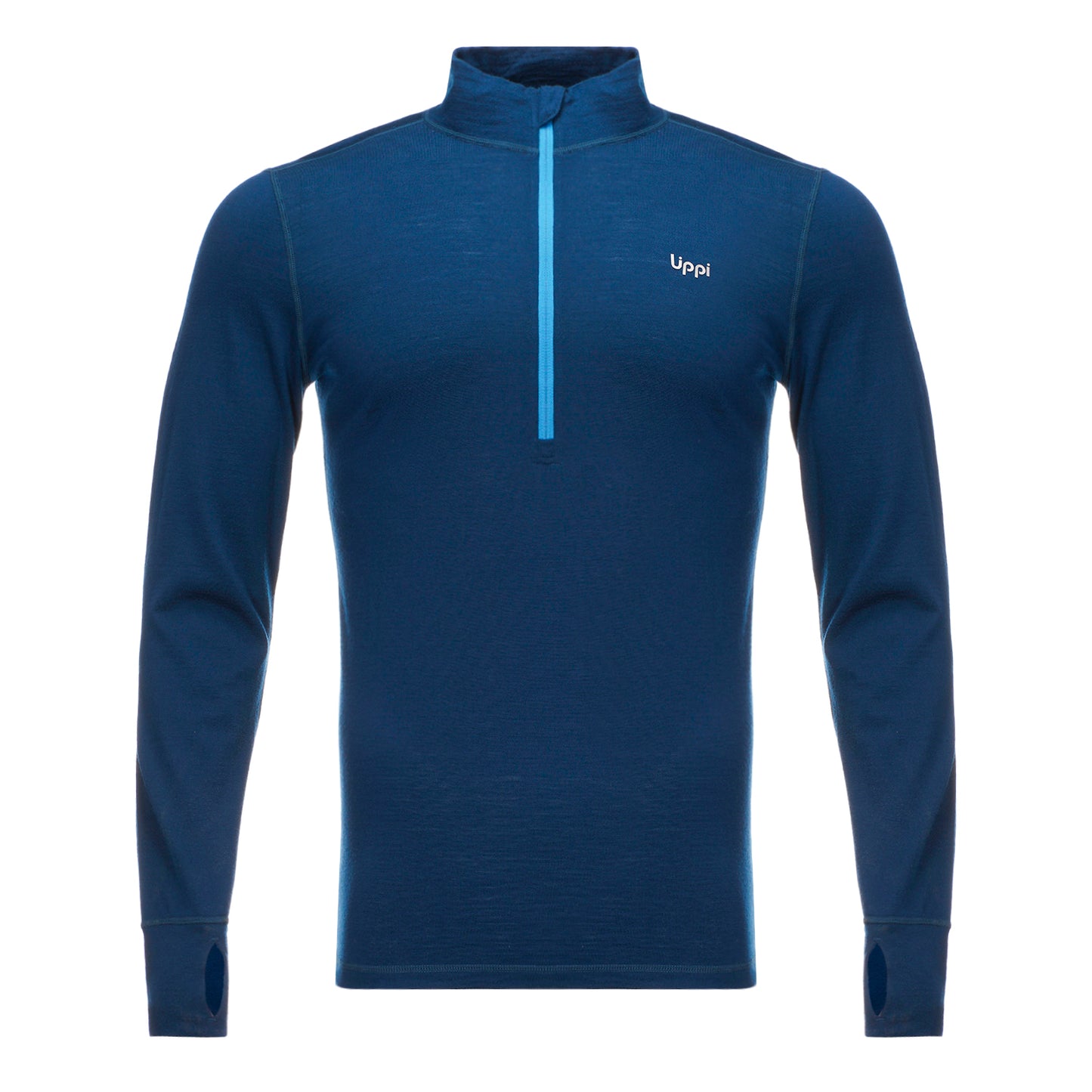 Primera Capa Hombre Skintec 3000 1/4 Zip Azul Oscuro Lippi