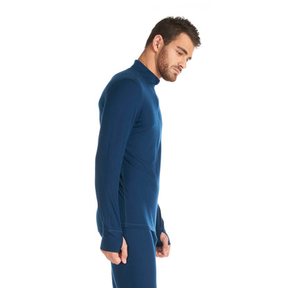 Primera Capa Hombre Skintec 3000 1/4 Zip Azul Oscuro Lippi