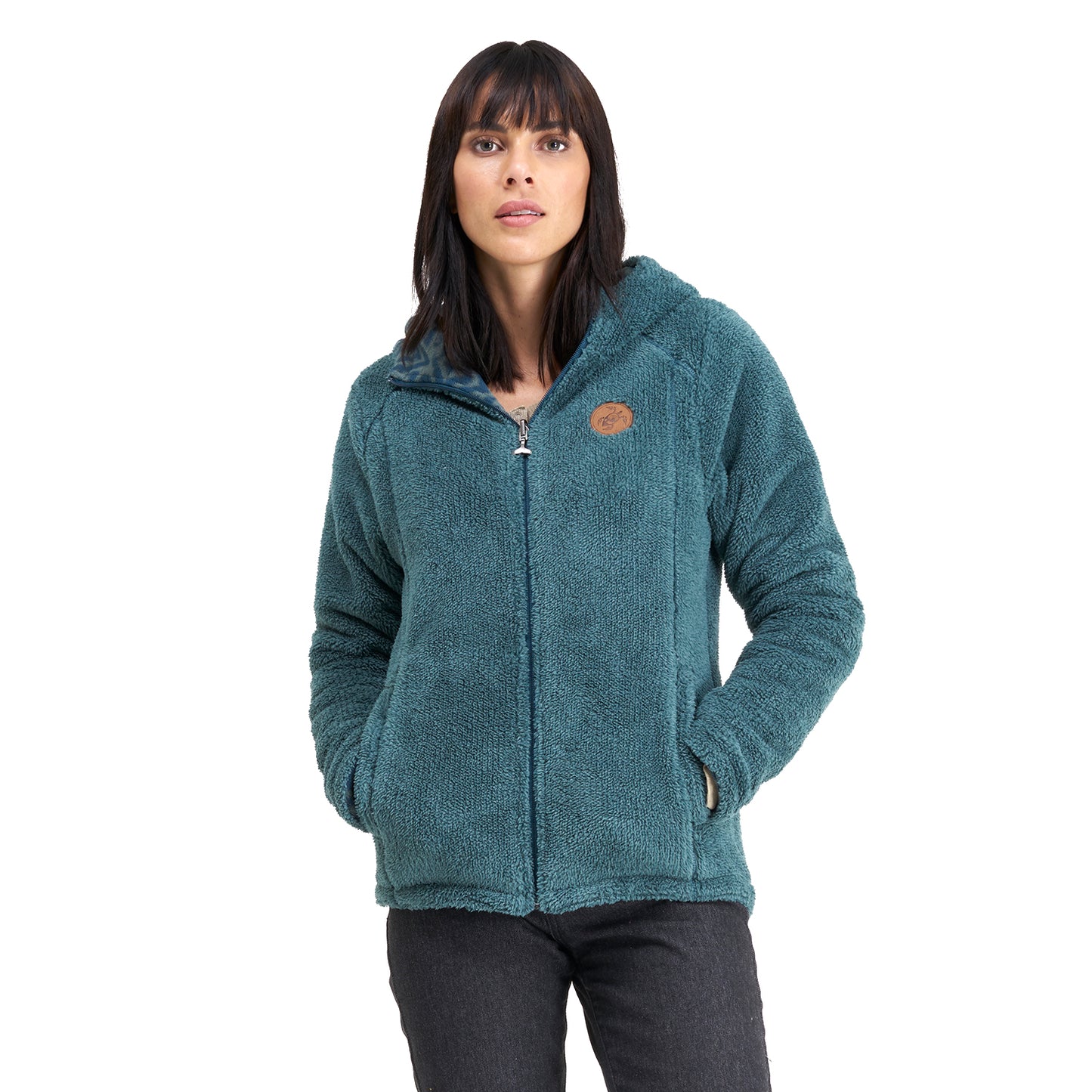 Chaqueta Mujer Bi-polar Verde Haka Honu