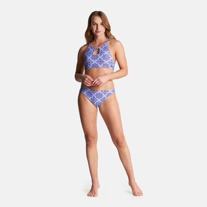 Traje de Baño Mujer Fondo de Bikini Full Print Lila Haka Honu