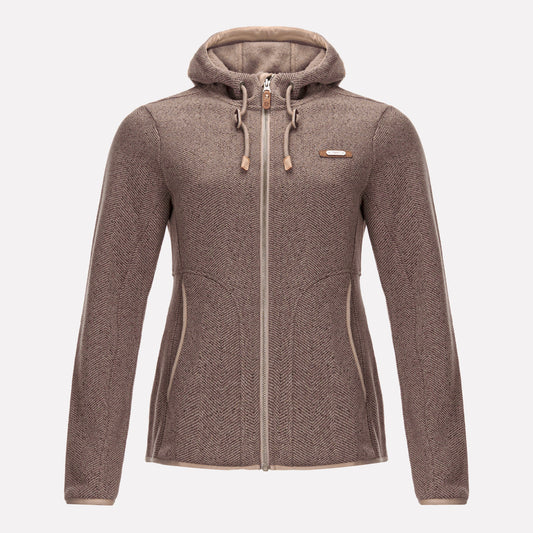 Chaqueta Mujer Alamo Blend-Pro Hoody Jacket Taupe Lippi