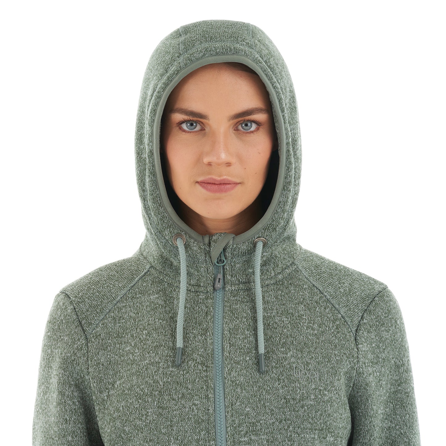 Chaqueta Mujer Sense Blend-Pro Hoody Jacket Melange Laurel Lippi