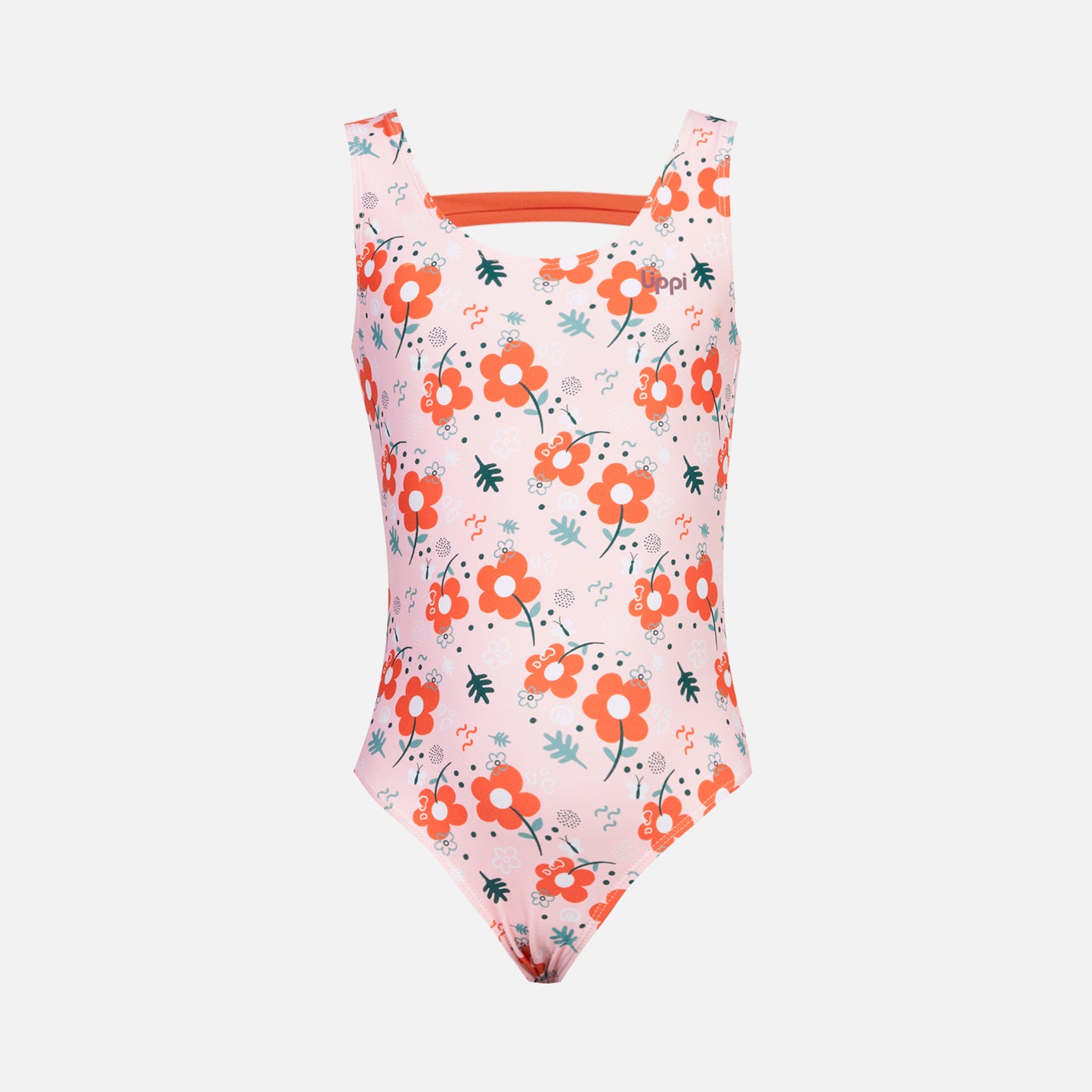 Traje de Baño Niña Pipa Swimwear Print Rosa Lippi