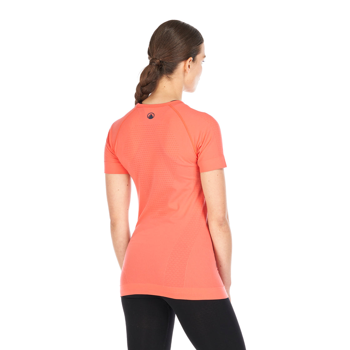 Primera Capa Mujer Skintec 1000 Seamless Short Sleeve Coral Lippi