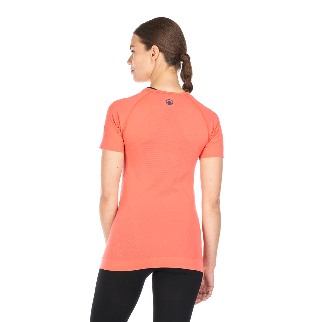 Primera Capa Mujer Skintec 1000 Seamless Short Sleeve Coral Lippi