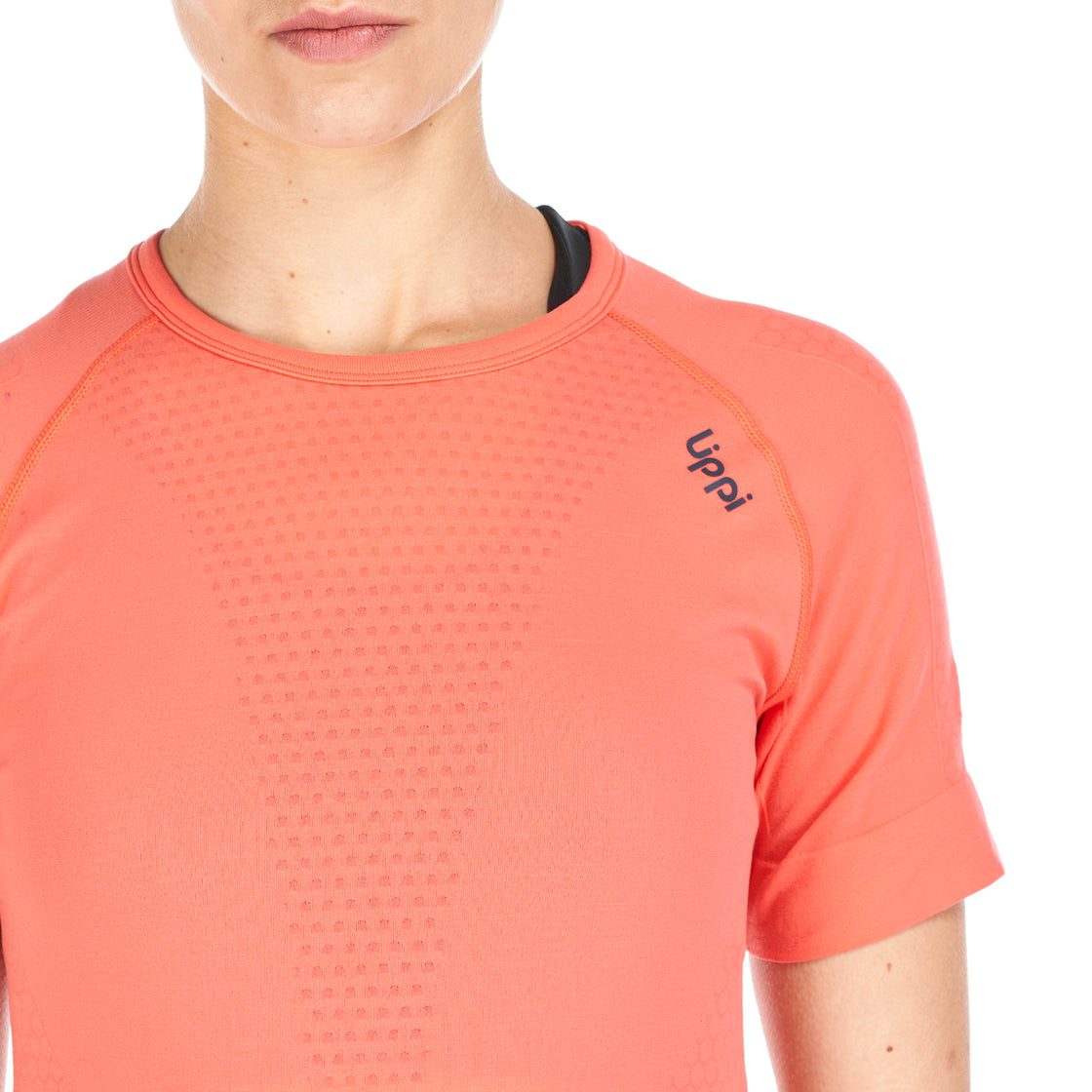 Primera Capa Mujer Skintec 1000 Seamless Short Sleeve Coral Lippi