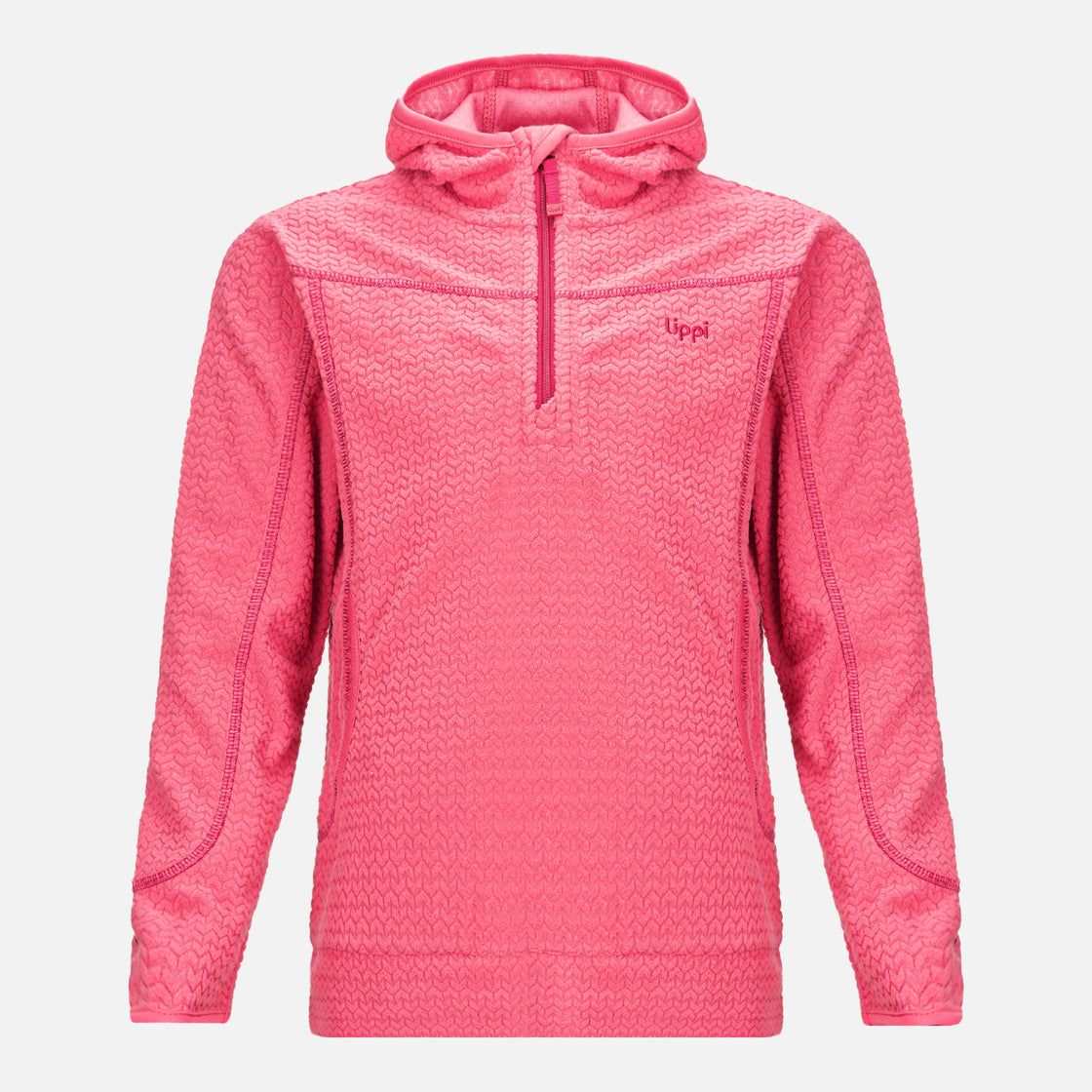 Poleron Niña Saltamontes Nano-F 14 Zip Hoody Rosado Lippi