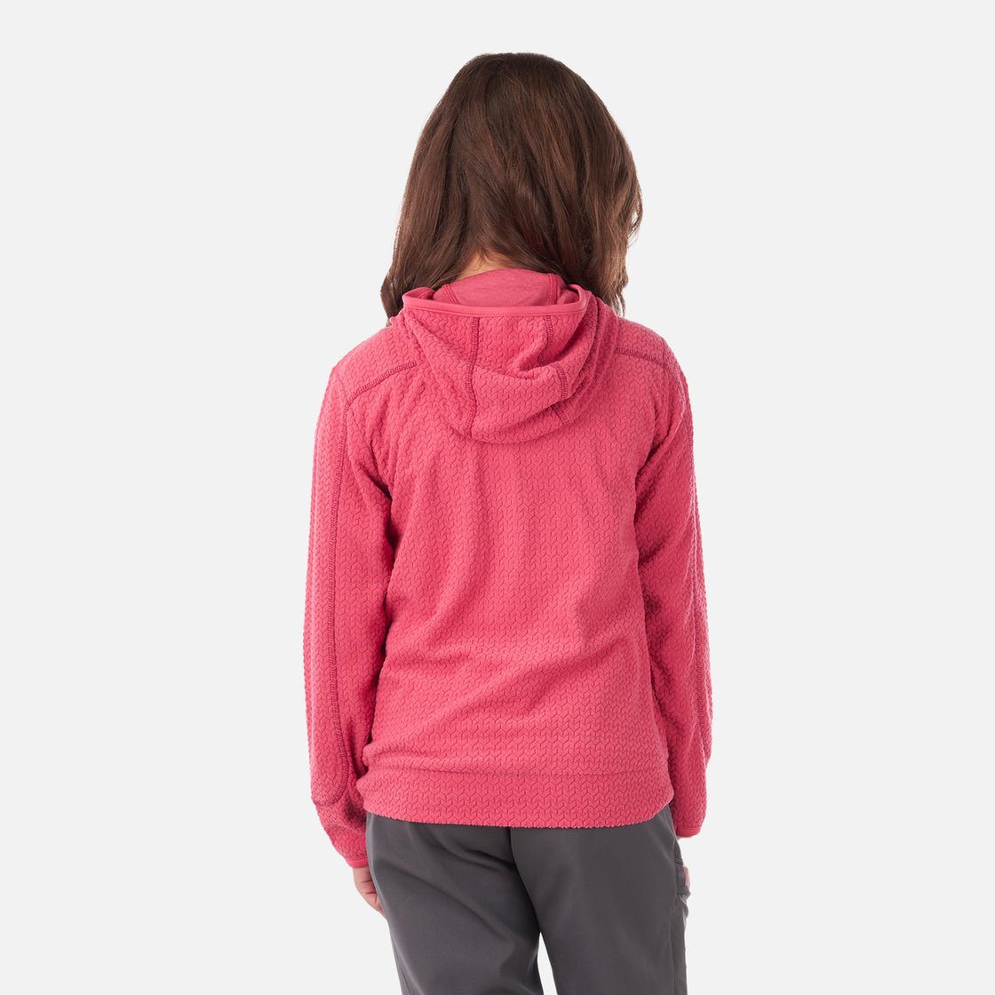 Poleron Niña Saltamontes Nano-F 14 Zip Hoody Rosado Lippi