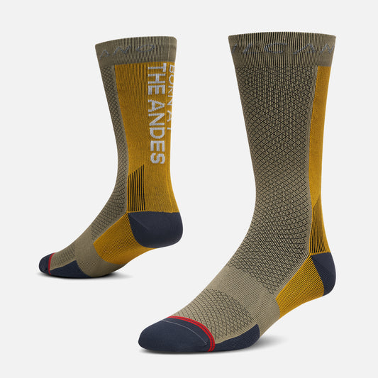 Calcetin Unisex Vulcano Bike Socks Amarillo Ocre Lippi