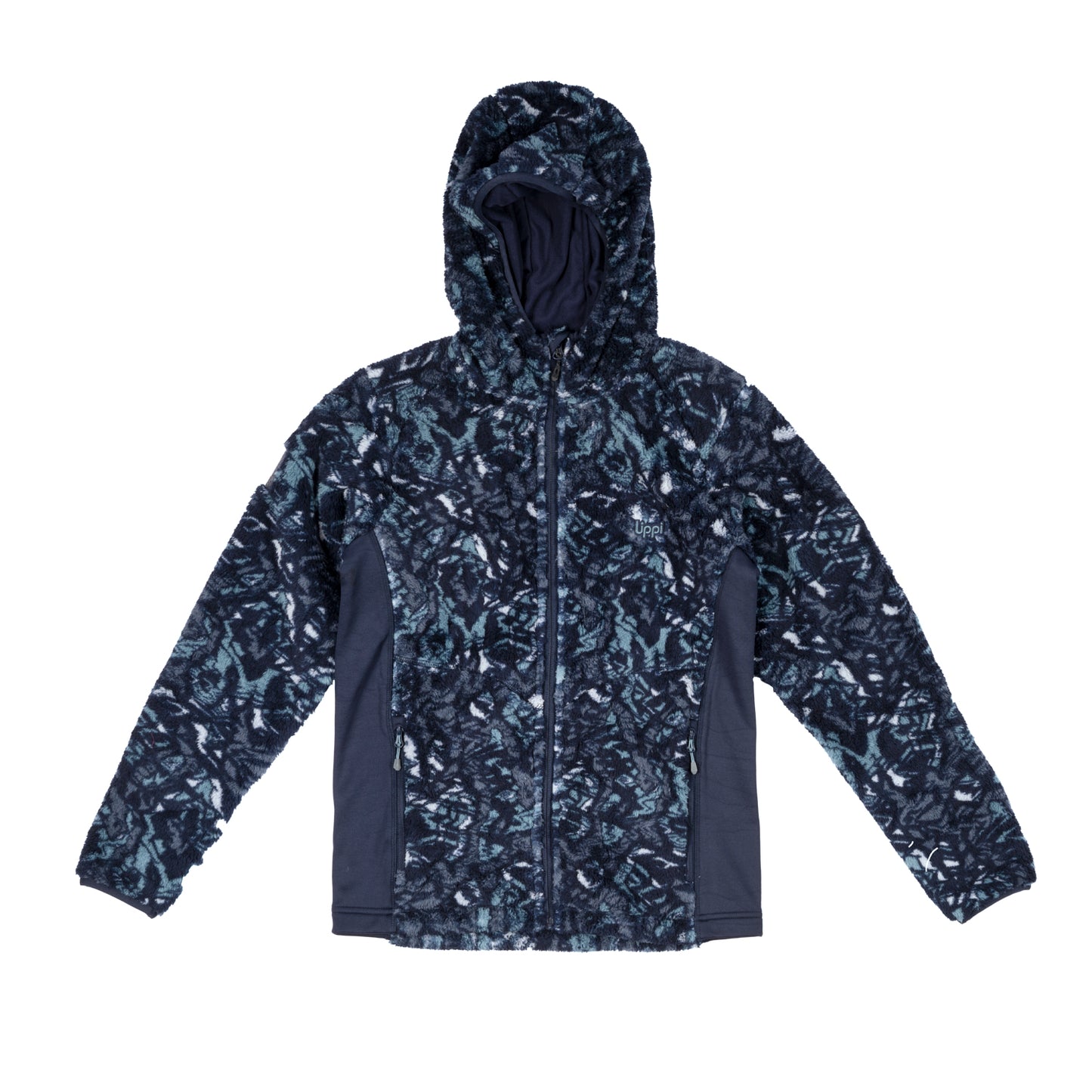 Chaqueta Teen Girl Cross Nano-F Shaggy Jacket Print Azul Marino Lippi