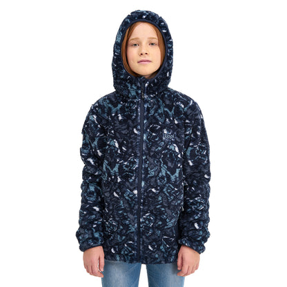 Chaqueta Teen Girl Cross Nano-F Shaggy Jacket Print Azul Marino Lippi