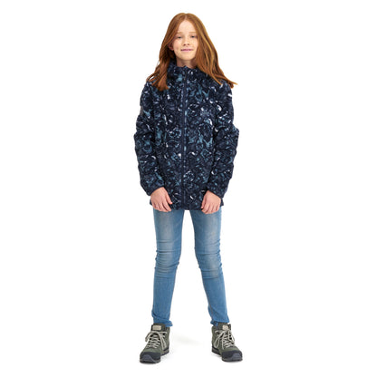 Chaqueta Teen Girl Cross Nano-F Shaggy Jacket Print Azul Marino Lippi