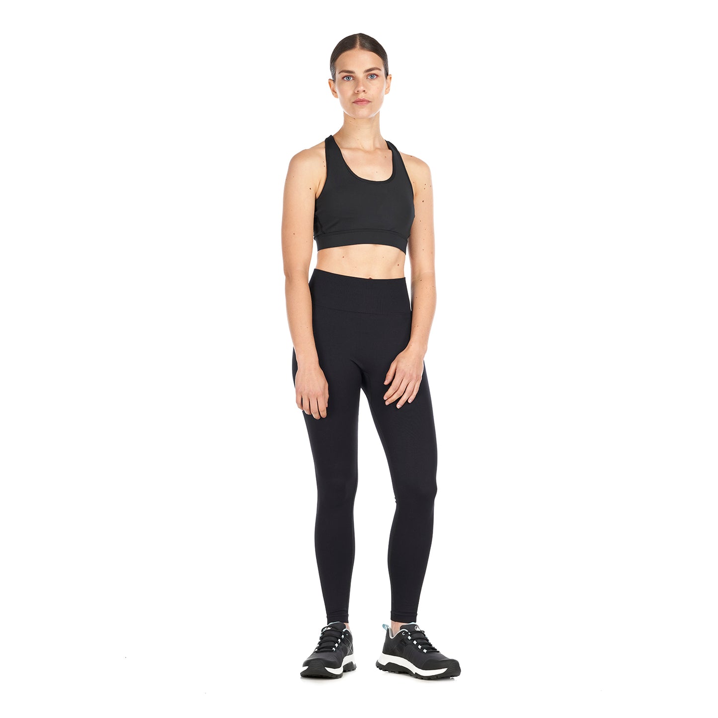 Peto Mujer In-Motion Crossback Bra Negro Lippi