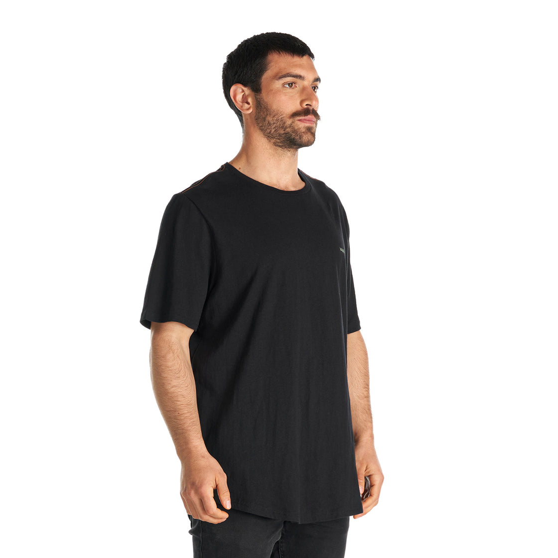 Polera Hombre Natural Negro Haka Honu