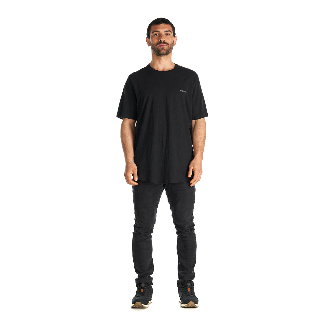 Polera Hombre Natural Negro Haka Honu