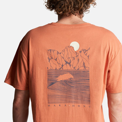 Polera Hombre Marejada Ochre Haka Honu