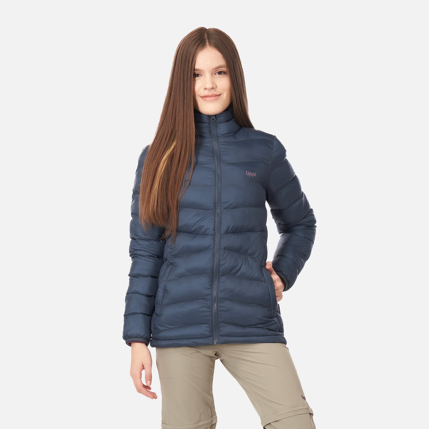 Chaqueta Teen Girl Bewarm Steam-Pro Jacket Azul Oscuro Lippi