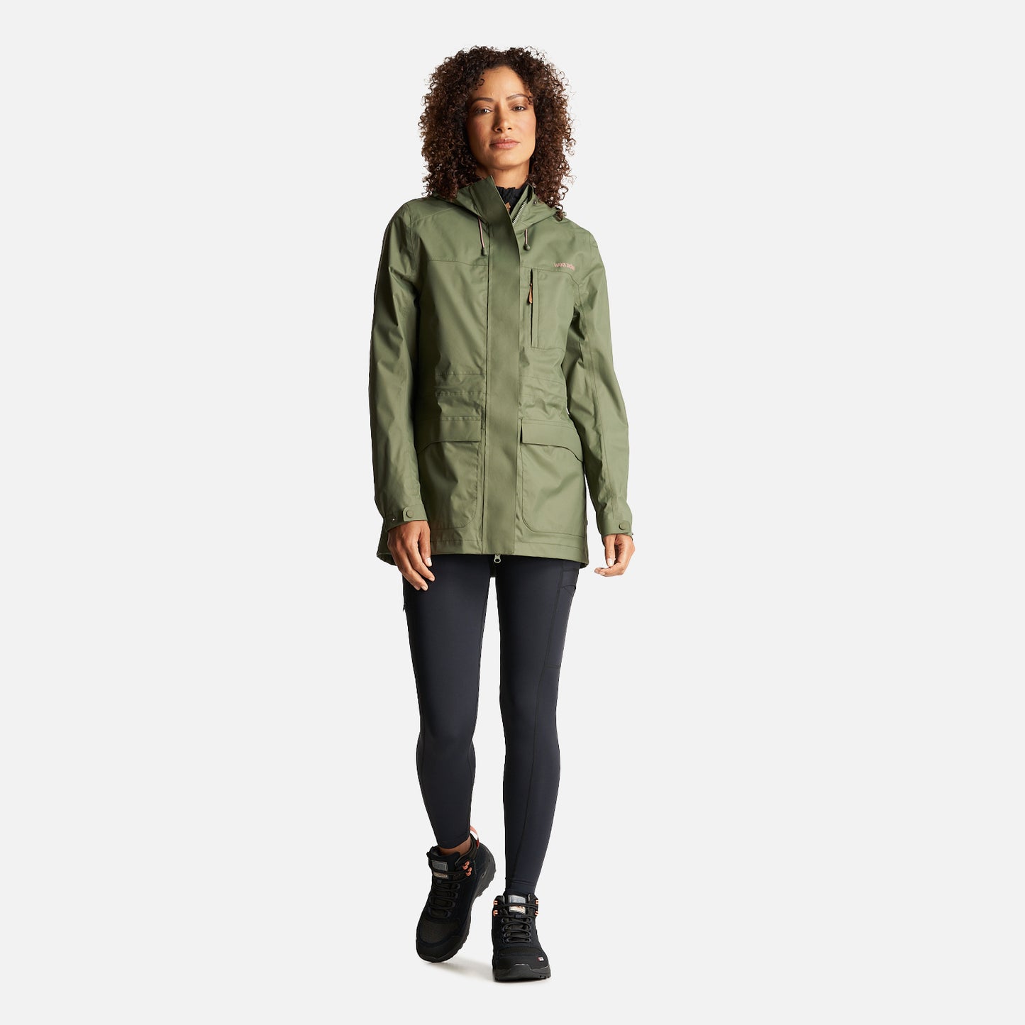 Chaqueta Mujer Kauai Verde Militar Haka Honu