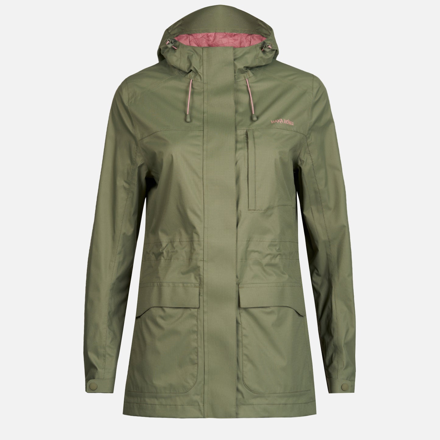 Chaqueta Mujer Kauai Verde Militar Haka Honu