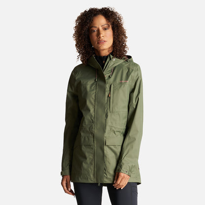 Chaqueta Mujer Kauai Verde Militar Haka Honu