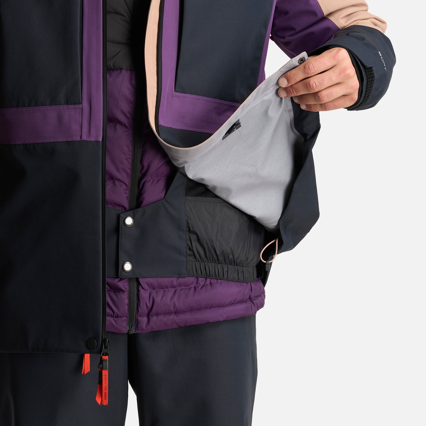 Chaqueta Hombre Black Hill B-Dry Jacket Morado Lippi