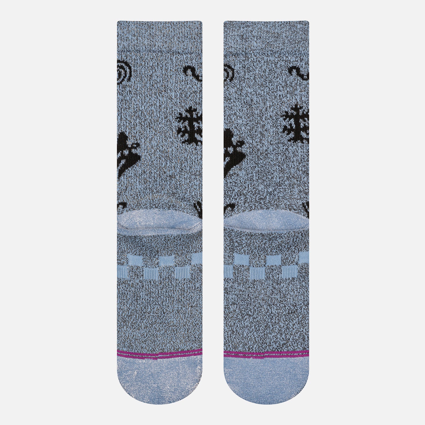 Calcetin Mujer Travel Walk Classic Socks Celeste Lippi