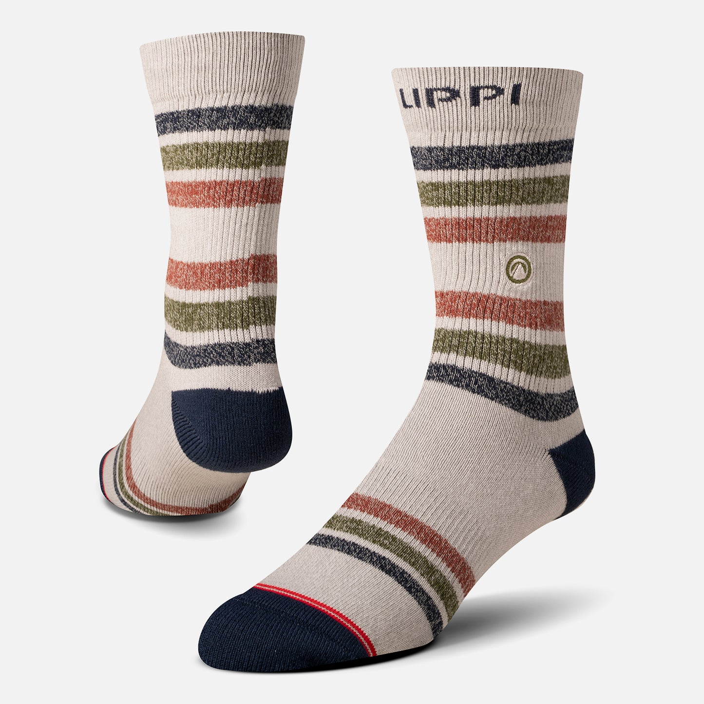 Calcetin Hombre Travel Walk Classic Socks Gris Melange Lippi