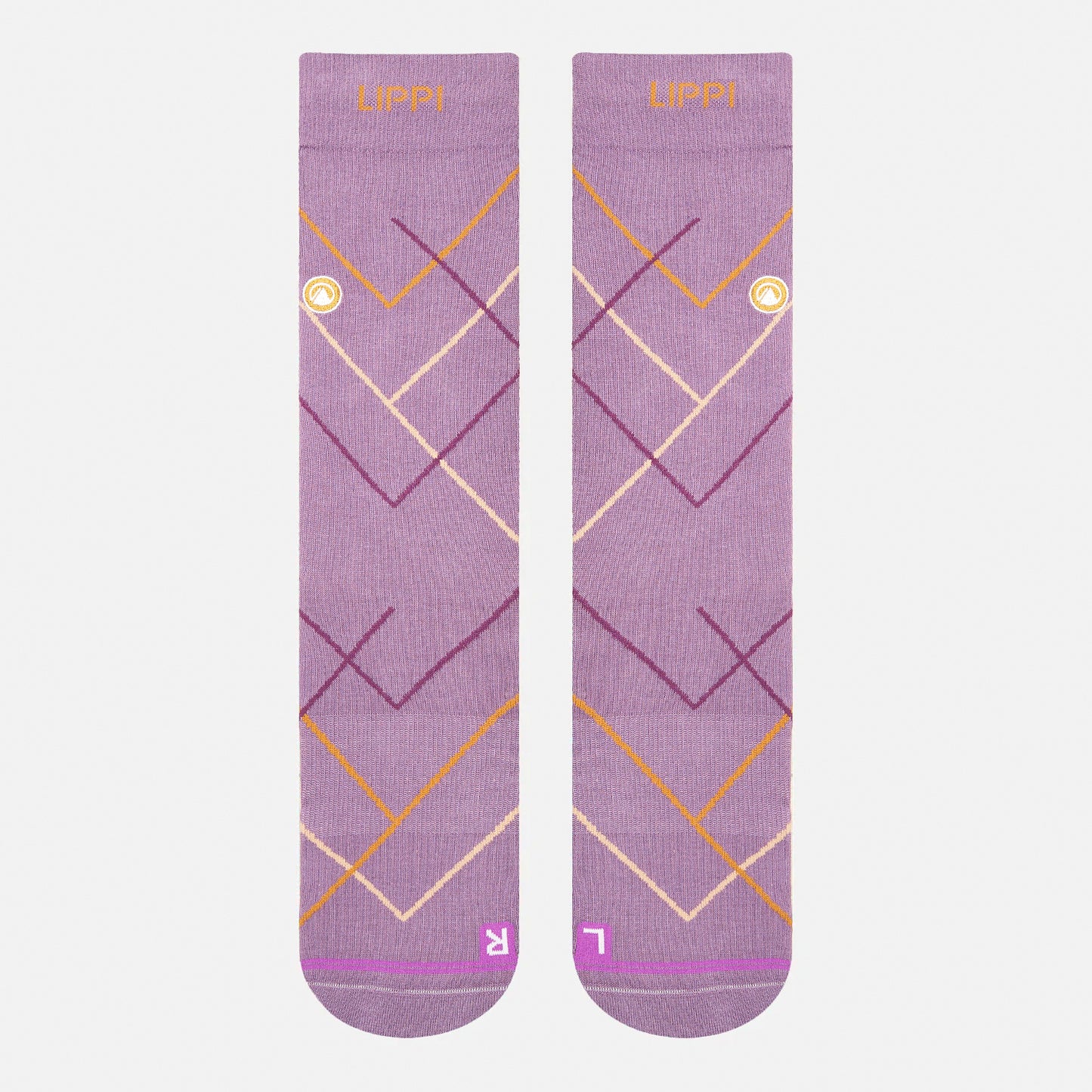 Calcetin Mujer Travel Walk Light Socks Morado Lippi