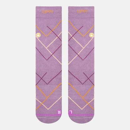 Calcetin Mujer Travel Walk Light Socks Morado Lippi