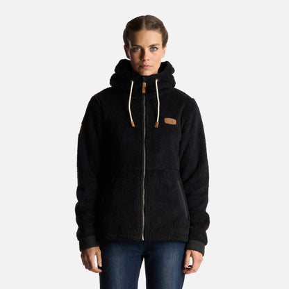 Chaqueta Mujer Bear Shaggy-Pro Hoody Jacket Negro Lippi